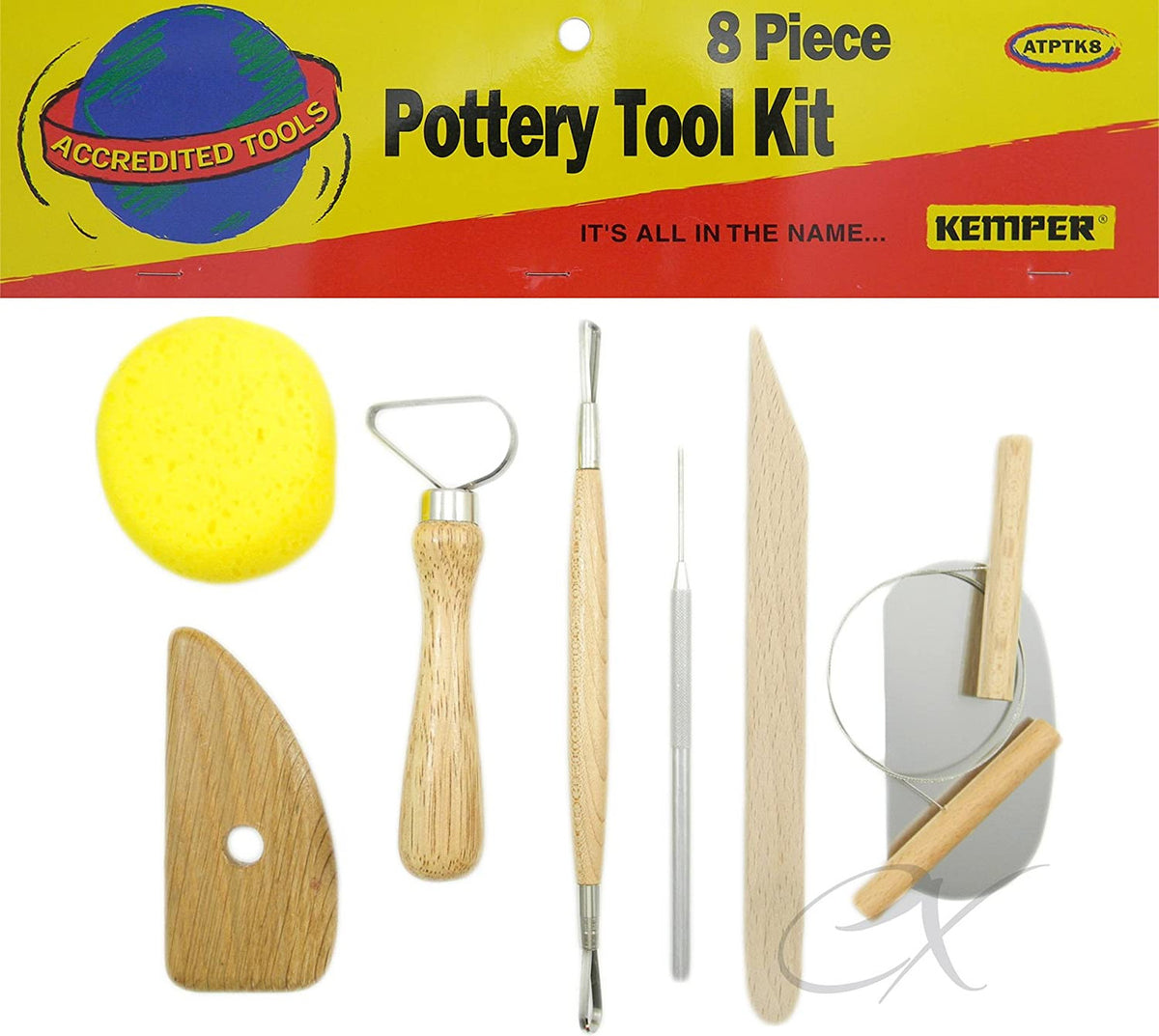 Pottery Tool Kit - 8 Piece Set | Seattle Pottery Supply