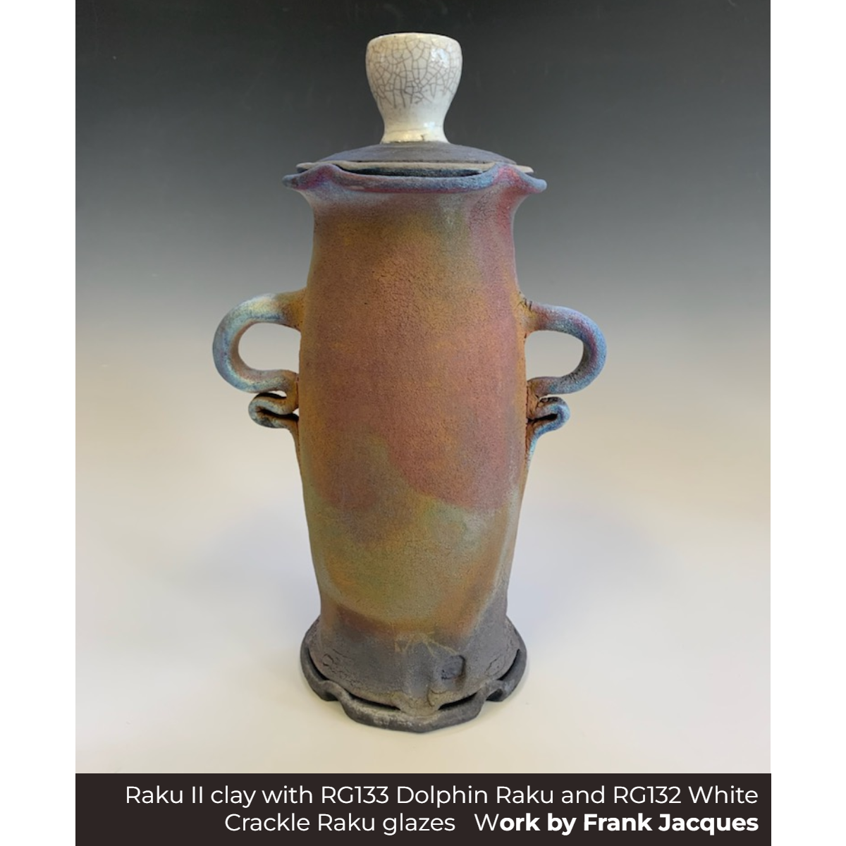 RG132 - White Crackle Raku | Seattle Pottery Supply