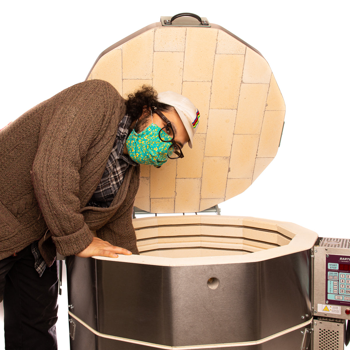 28" TopLoading Electric Pottery Kiln Seattle Pottery Supply