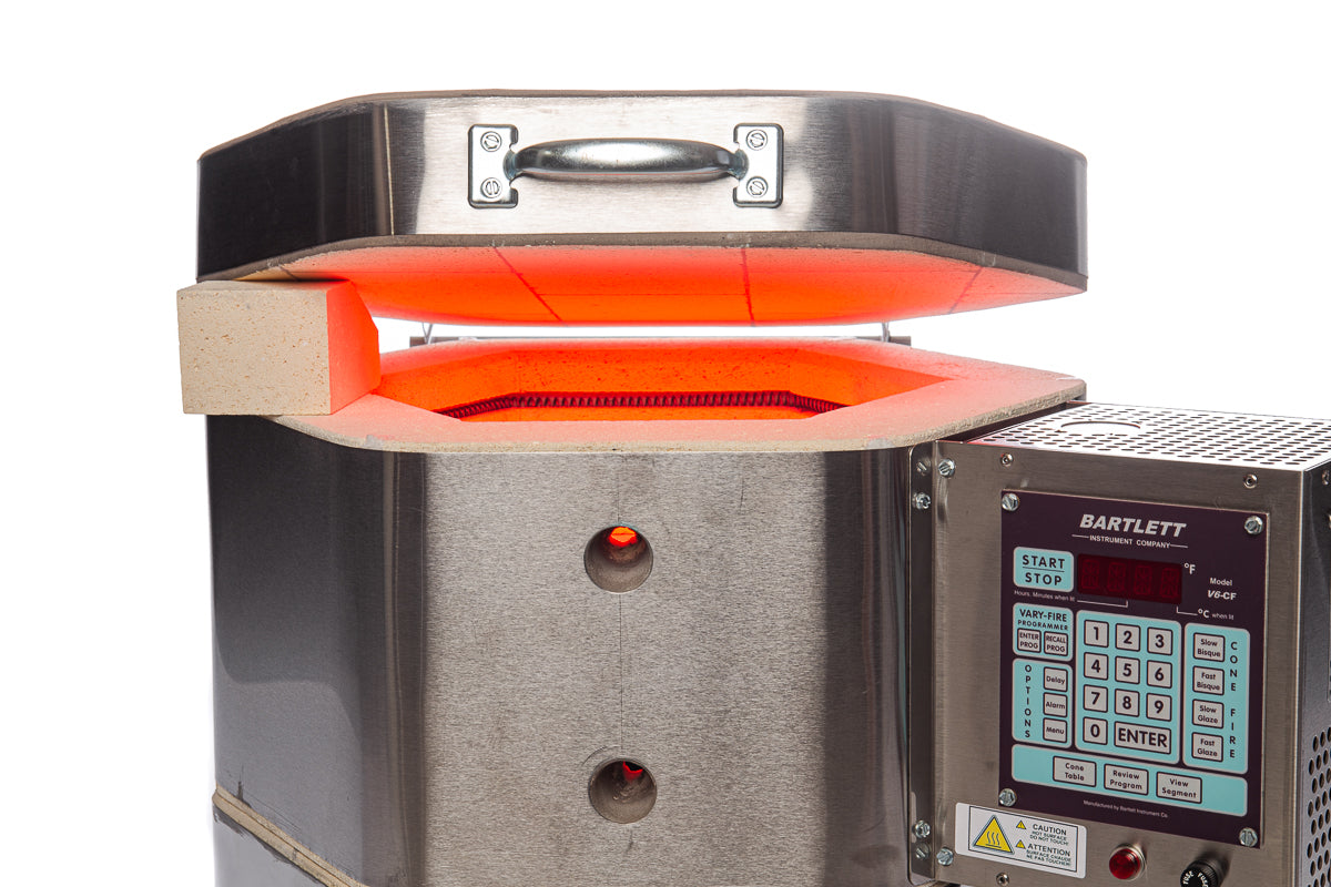 12" Top Loading Electric Pottery Kiln (120V & 240V) Seattle Pottery Supply
