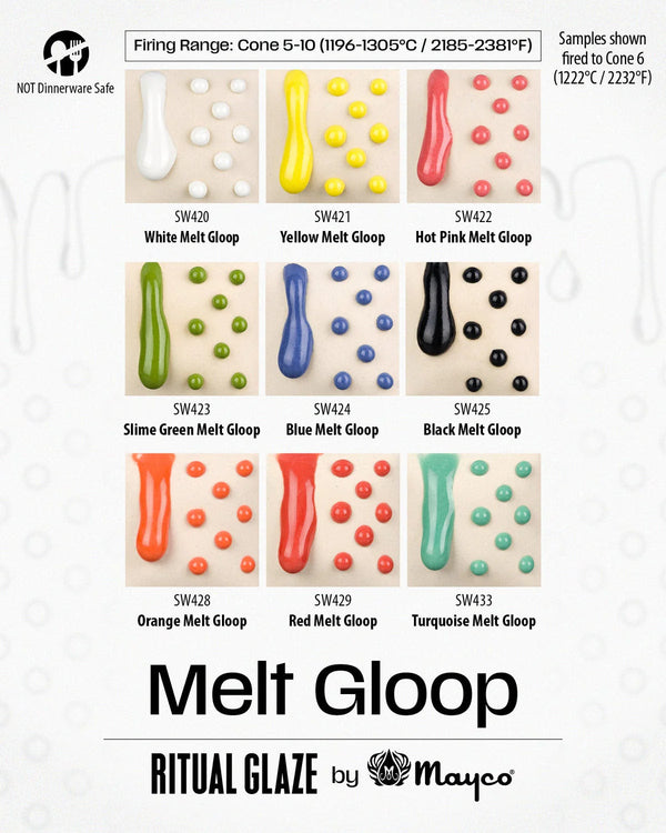 Ritual Glaze by Mayco - Melt Gloop Glaze