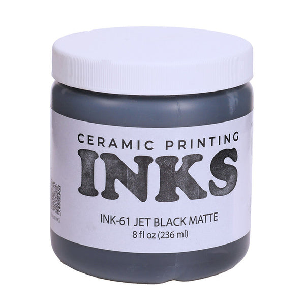 Ink-61 Jet Black 8 oz-Matte