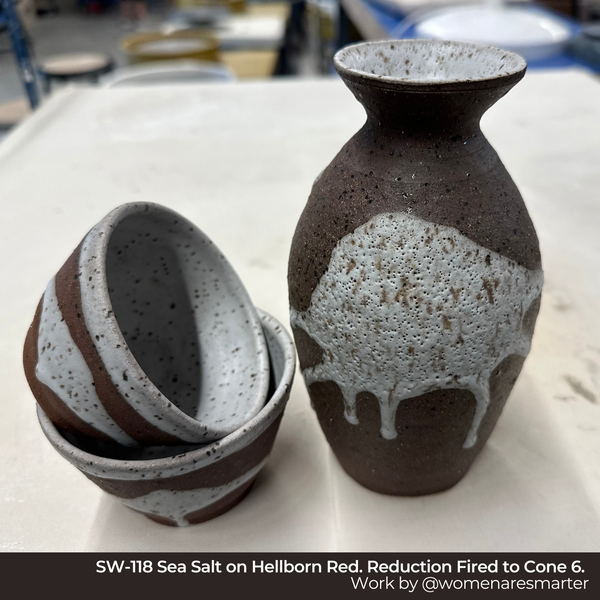 SP666 Hellborn Red Speckled Stoneware