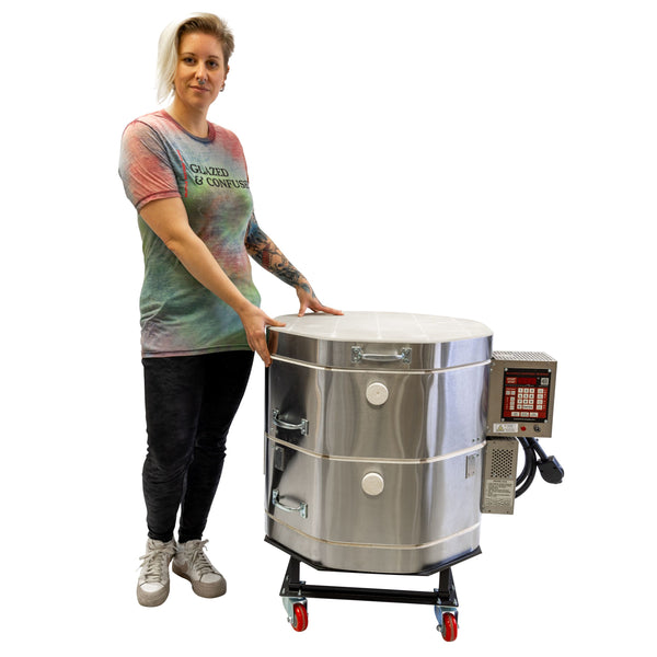 18” Top-Loading Electric Home Pottery Studio Kiln