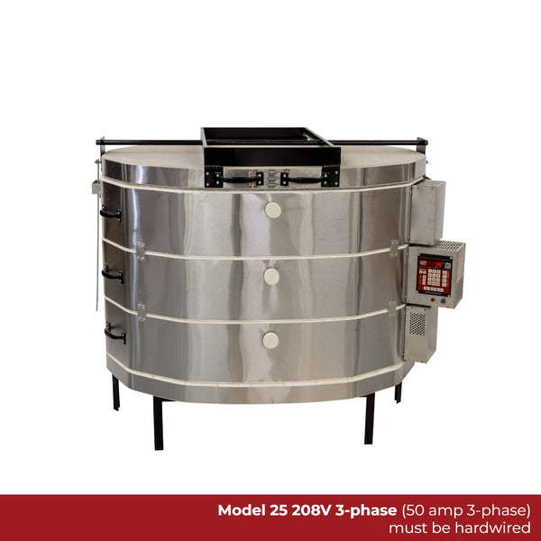 25 Inch Top-Loading Electric Kiln