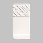 Stoneware - Textured Standing Test Tile