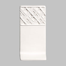 Stoneware - Textured Standing Test Tile