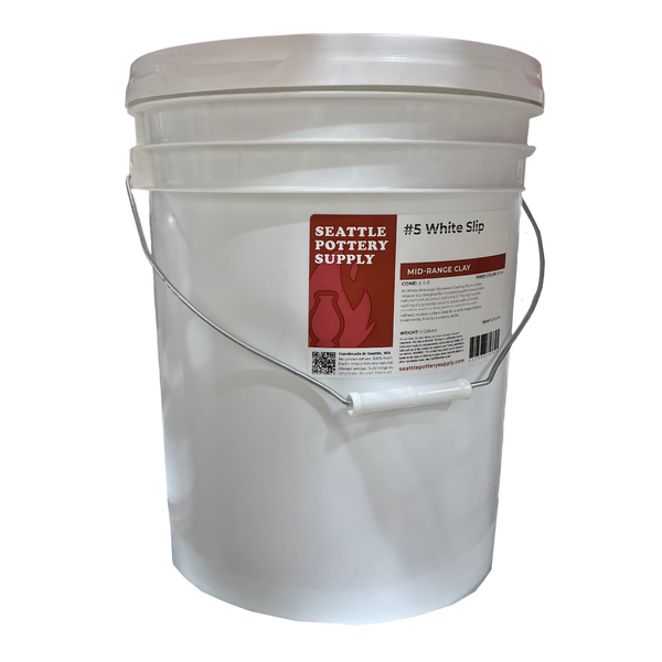 SP395 – #5 White Stoneware Slip | Seattle Pottery Supply