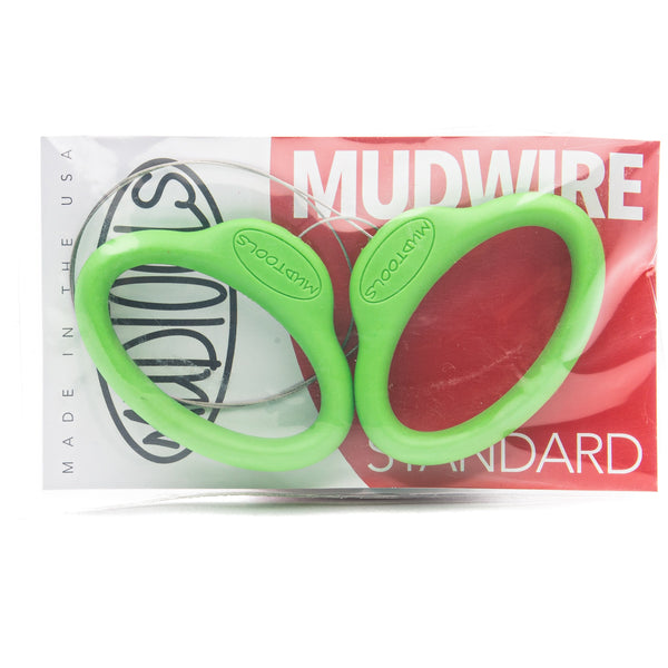 MudWire  - Green Two-handled Cut Off Wire - 15-Inch