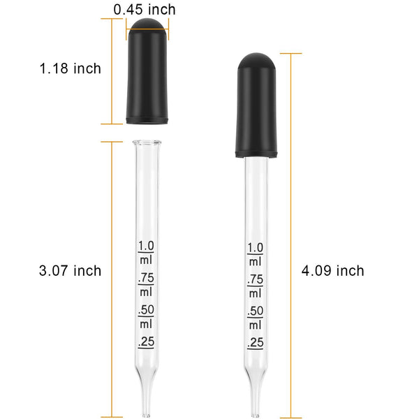 Liquid Dropper - 1 ml Glass