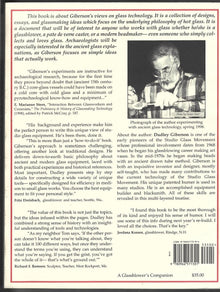 A GLASSBLOWER'S COMPANION- By Dudley F. Giberson, Jr.
