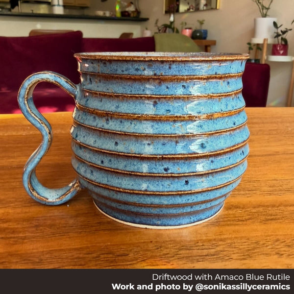 DR オークル20 PC-20 Blue Rutile | Seattle Pottery Supply