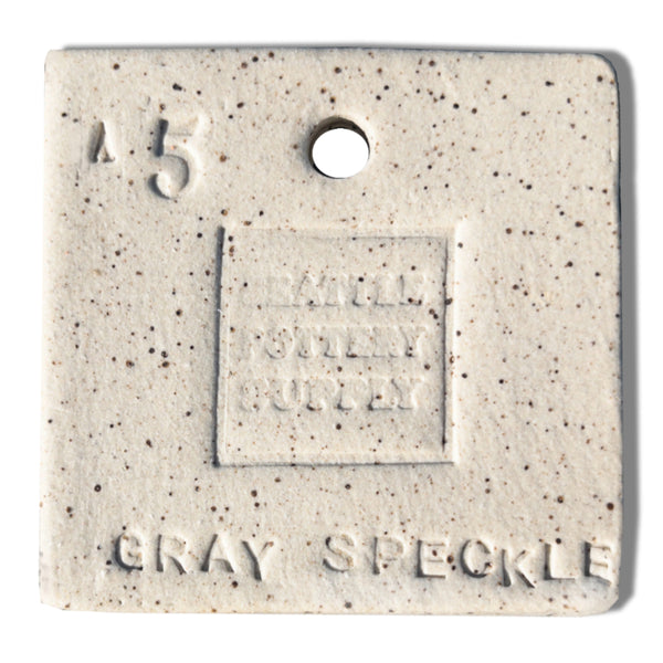 Gray Speckled Pottery Clay