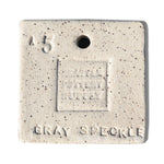 Gray Speckled Pottery Clay