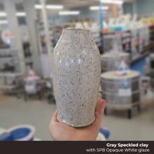 Gray Speckled Pottery Clay