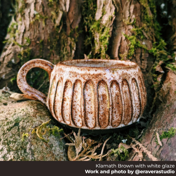 SP634 Klamath Brown Mid-Range Pottery Clay | Seattle Pottery Supply