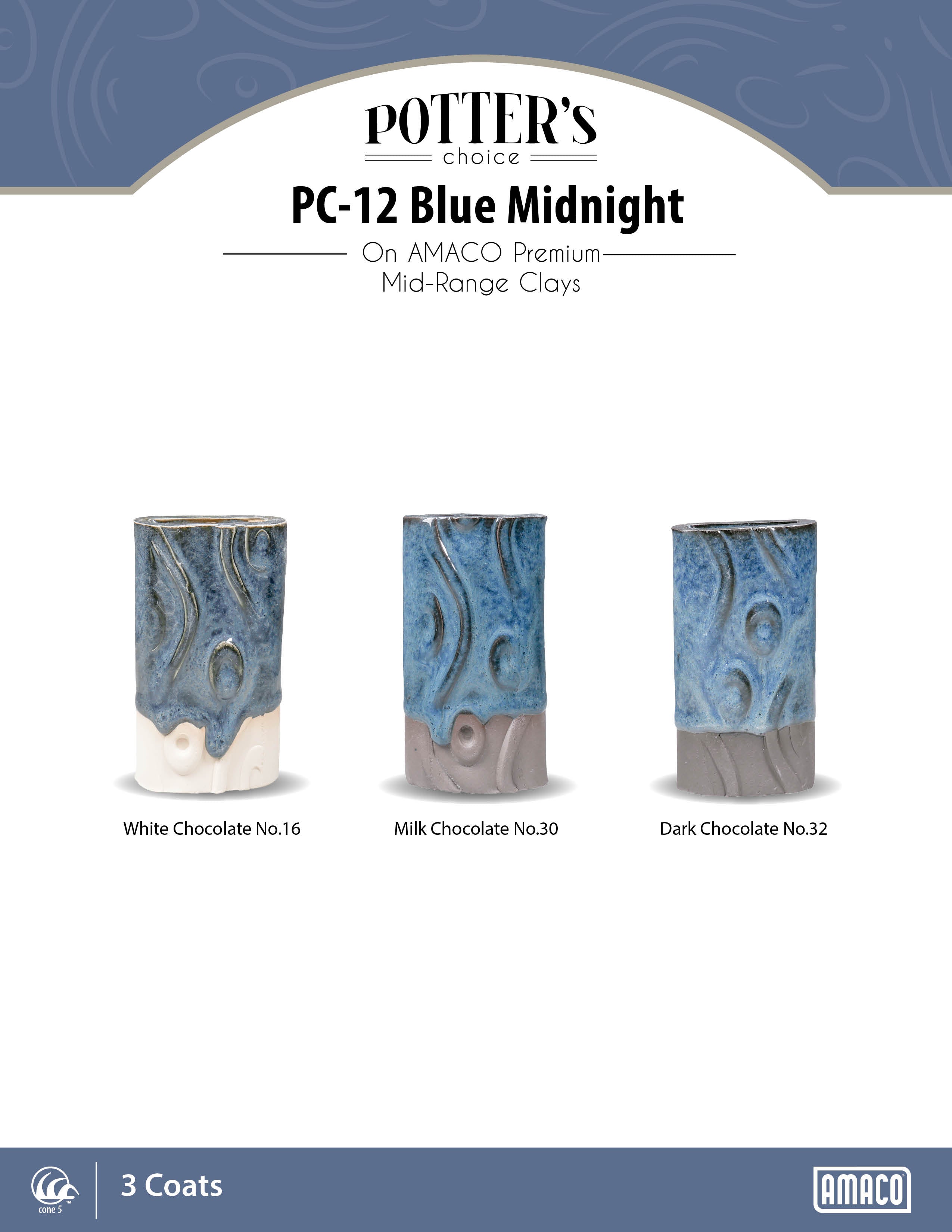 PC-12 Blue Midnight | Seattle Pottery Supply