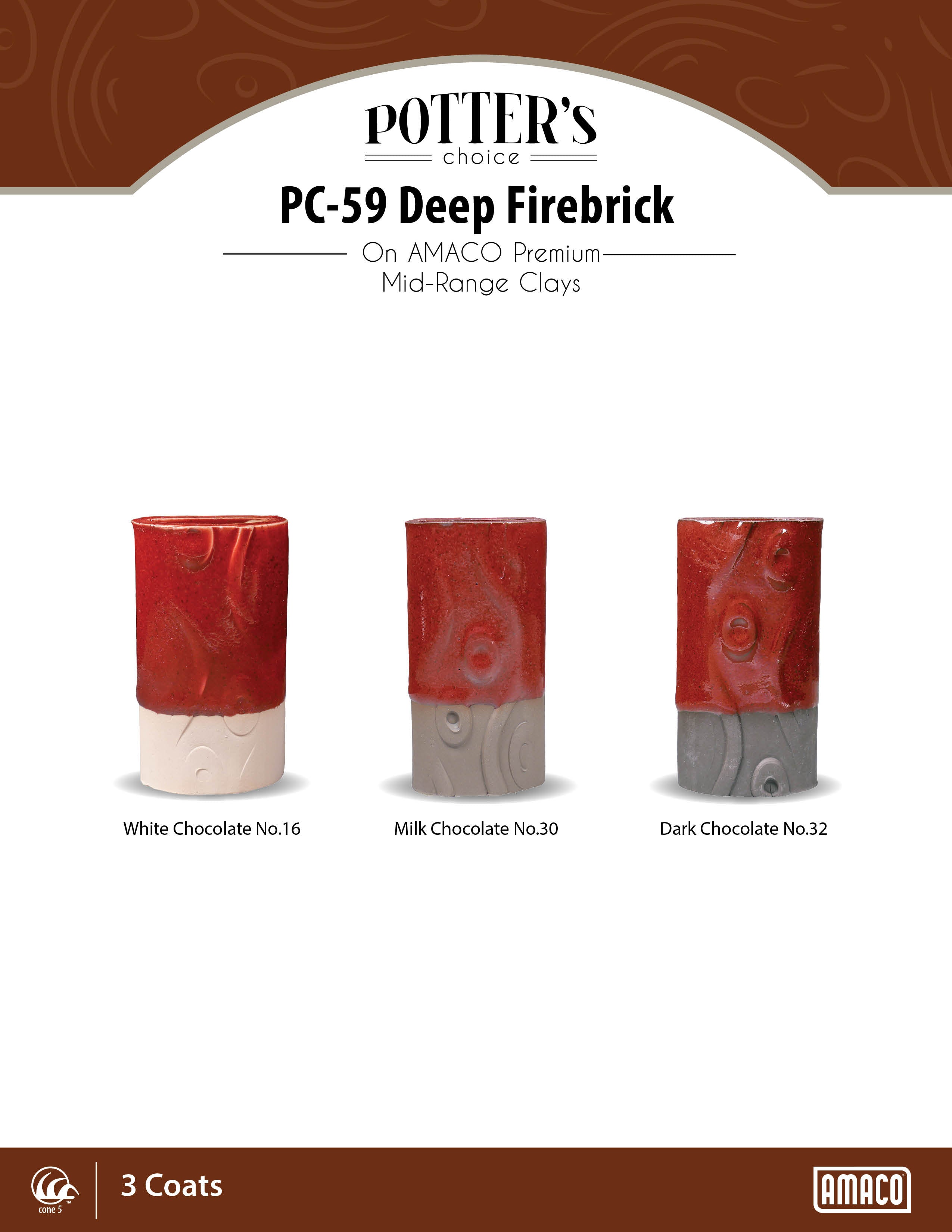 PC-59 Deep Firebrick | Seattle Pottery Supply PC-59 Deep Firebrick | Seattle Pottery Supply