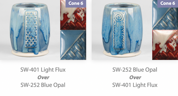 超軽量！FLUX DMCC light ➕ SW401 - Mayco Light Flux | Seattle Pottery Supply