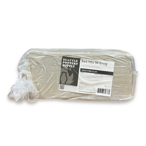 SP844 Sea Mix 10 High Fire Pottery Clay | Seattle Pottery Supply