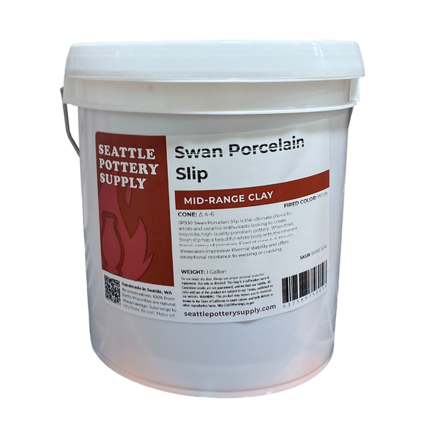 SP930 – Swan Porcelain Slip | Seattle Pottery Supply