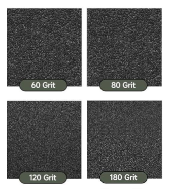 60, 80, 120, 180 Grit Wet Dry Sandpaper 4-pack