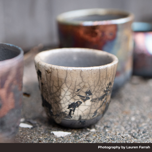 Raku RG132 - White Crackle Raku | Seattle Pottery Supply