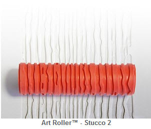 Stucco 2 - 7 in x 2 in Diam - Art Roller (Only)-Xiem