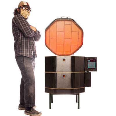 18" Top-Loading Electric Pottery Kiln