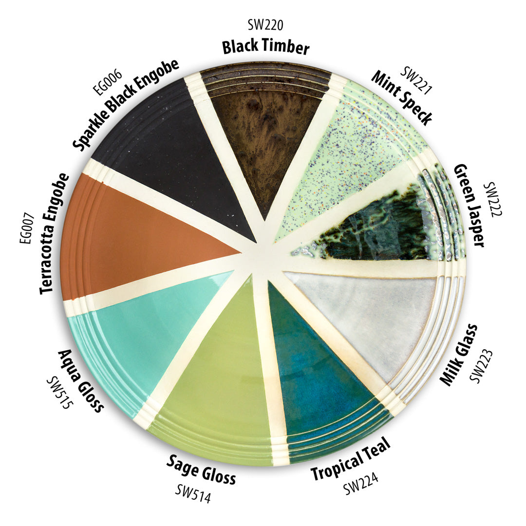 SW221 - Mint Speck | Seattle Pottery Supply