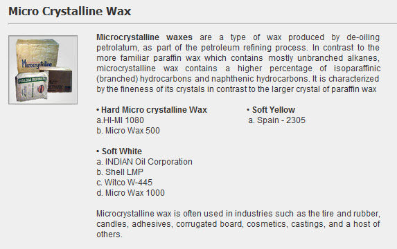 MICROCRYSTALLINE WAX (Brown)