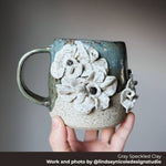 Gray Speckled Pottery Clay