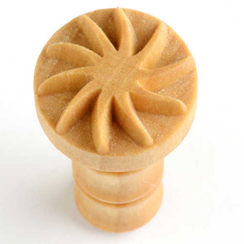ROUND CLAY STAMP - EMPYREAN POTTERY SUPPLY