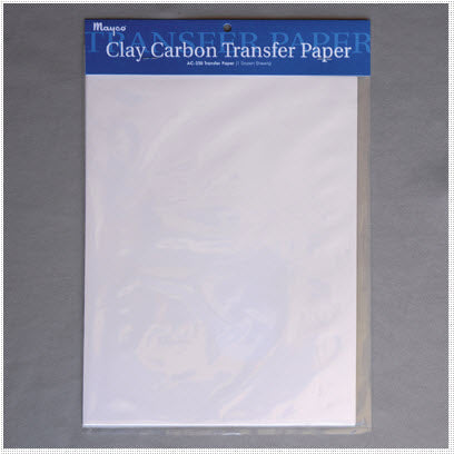 Mayco Decorating Accessory - AC-230 - Clay Carbon Paper (12 Pack)