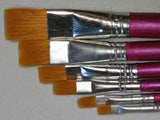 Standard Flat Brushes 6pcs./Set